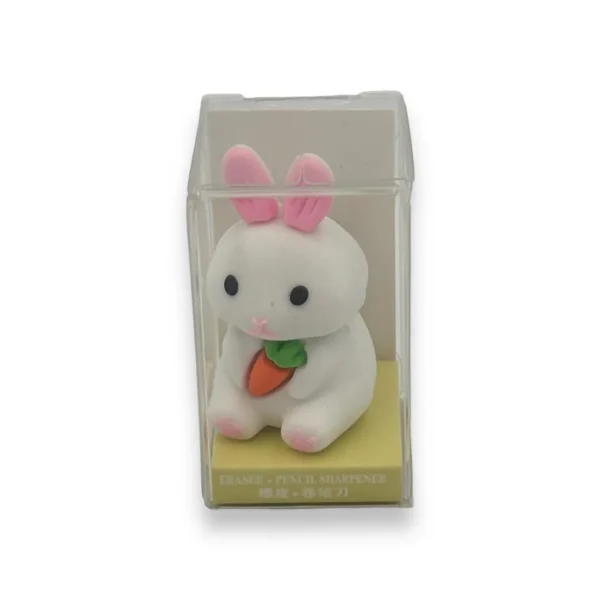 Unicorn and Rabbit Sharpener + Eraser - Image 2