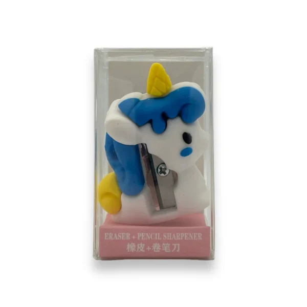 Unicorn and Rabbit Sharpener + Eraser - Image 3